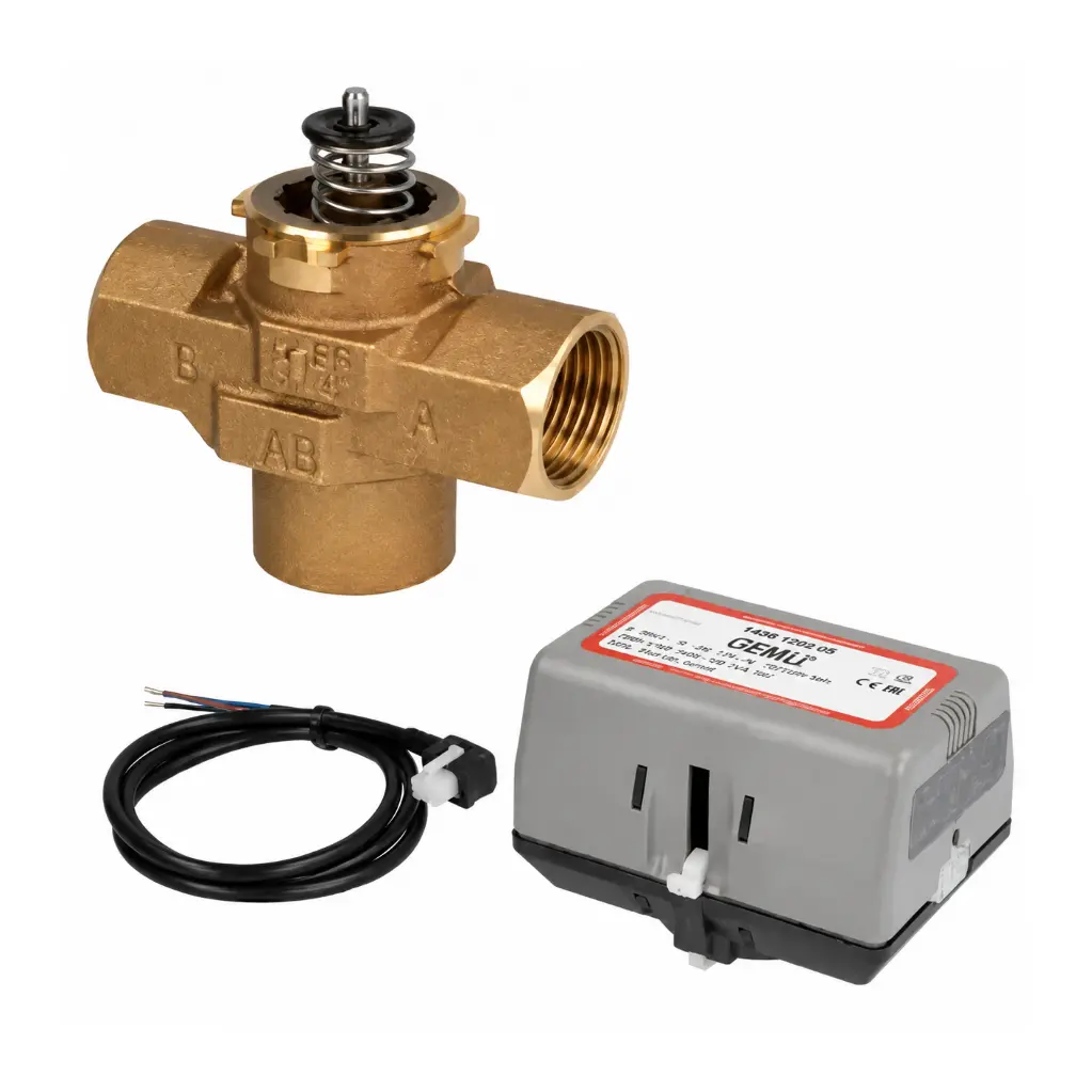 HONEYWELL ÜÇ YOLLU MOTORLU VANA SETİ