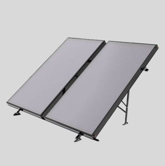 MONTAJ SETİ, DÜZ ÇATI, 2510, 2'Lİ, STATİK BOYALI, PABUÇLU, 40 DERECE