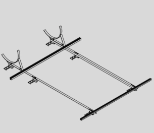 MONTAJ SETİ,ÇATI ÜSTÜ,SOLİMPEKS 200 DEPO İÇİN,STATİK BOYALI,12 DERECE