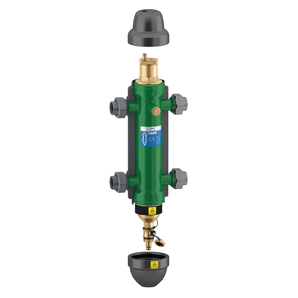 Caleffi 1" SEP4, çok fonksiyonlu hidrolik separatör