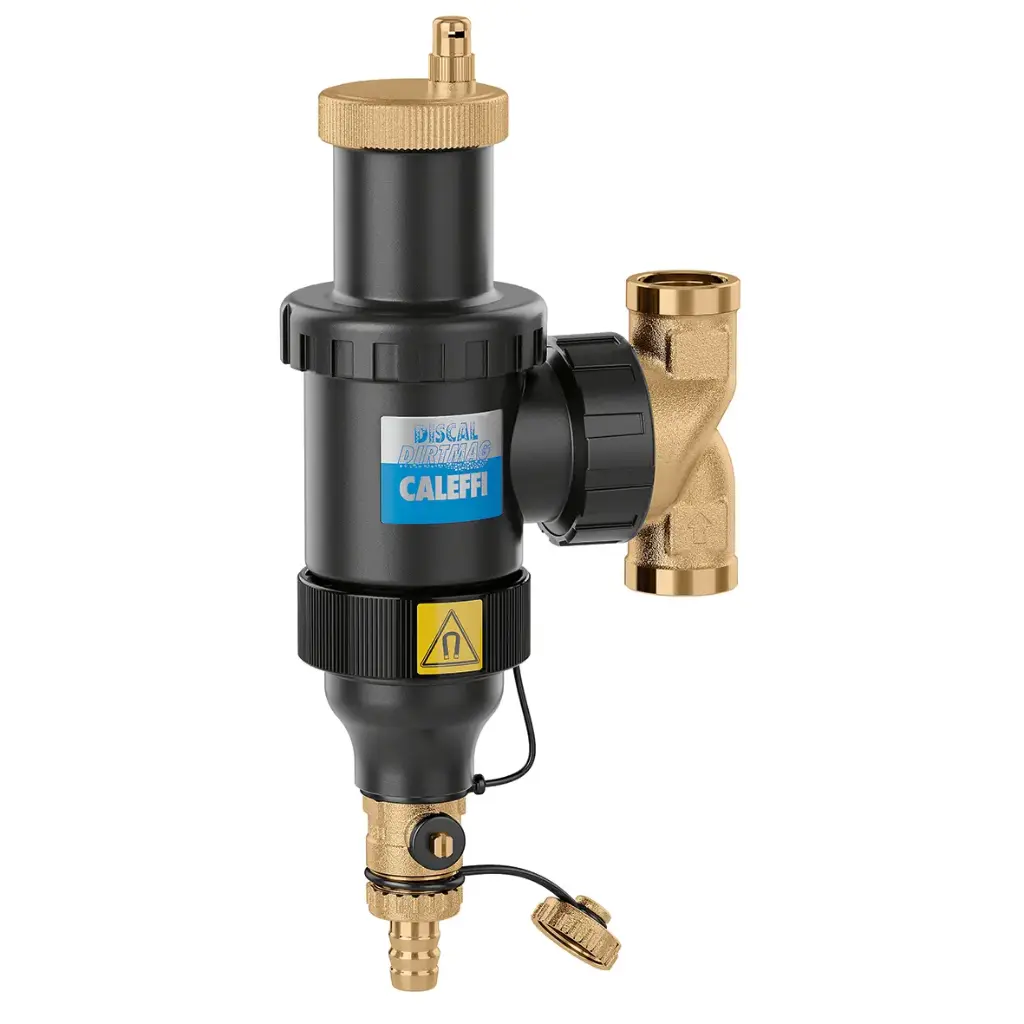 Caleffi  Hava ayırıcı-mıknatıslı tortu tutucu