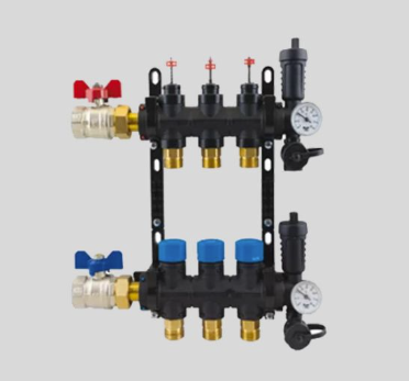 TİEMME DEBİ GÖSTERGELİ TERMOPOLİMER KOLLEKTÖR KİTİ 12 AĞIZLI