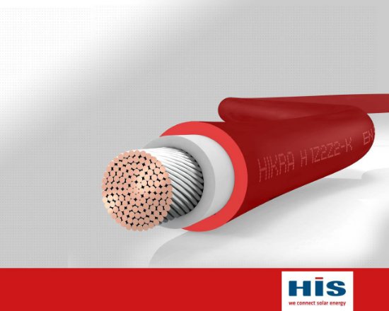 HIKRA PLUS SOLAR KABLO, 6 MM, KIRMIZI
