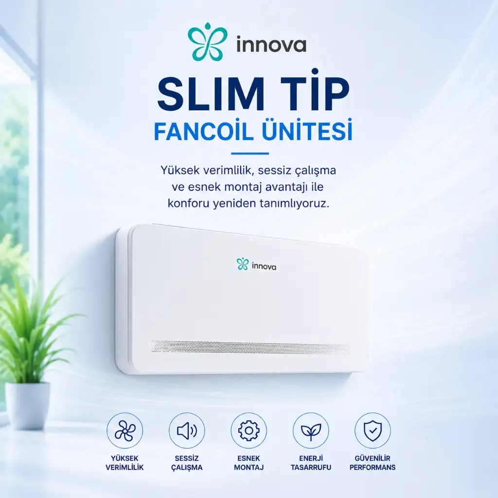 INNOVA Osmo SL 1000 Fancoil   ( Yer Tipi Fancoil )