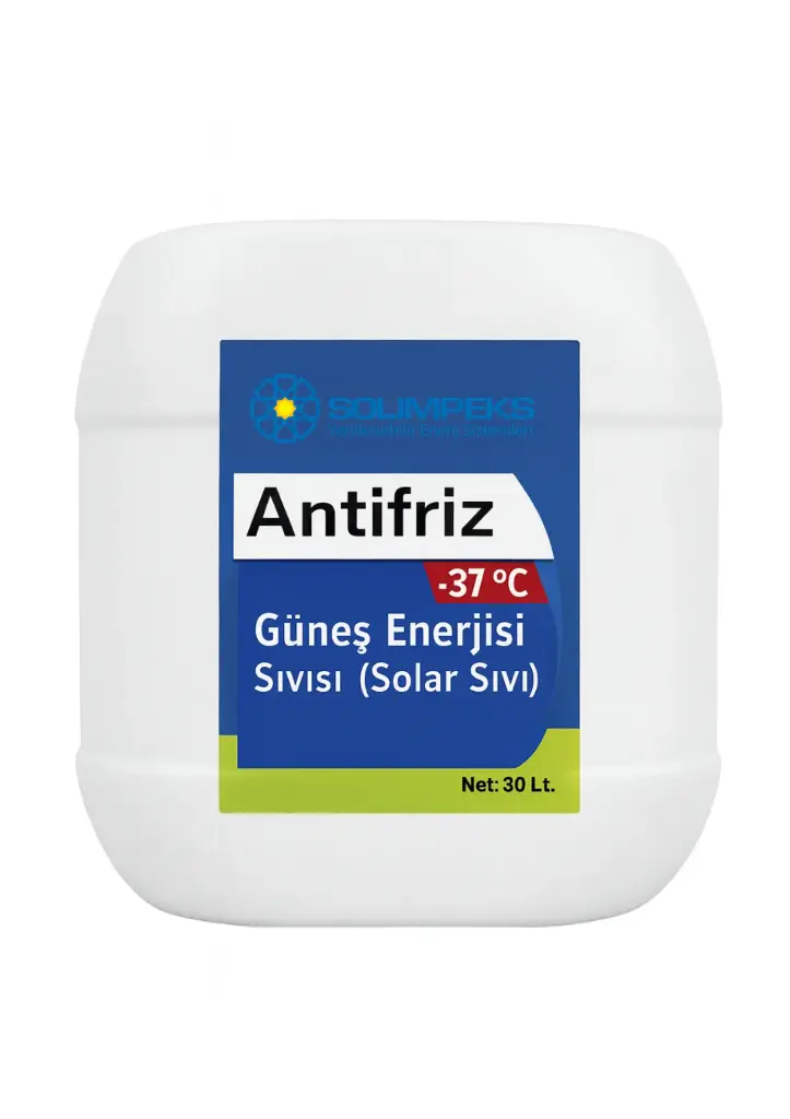 SOLAR SIVI ANTIFREEZE , -37 DERECE, YEŞİL RENK, 30LT/AD